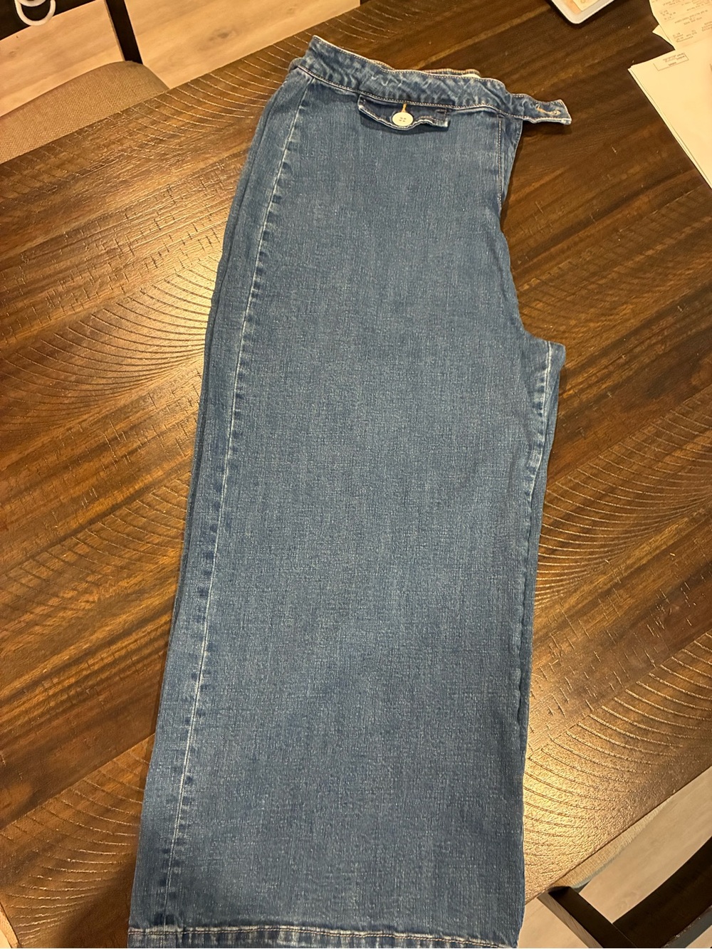 Gibson Latimer Classic Straight-Leg Jeans in Blue Denim